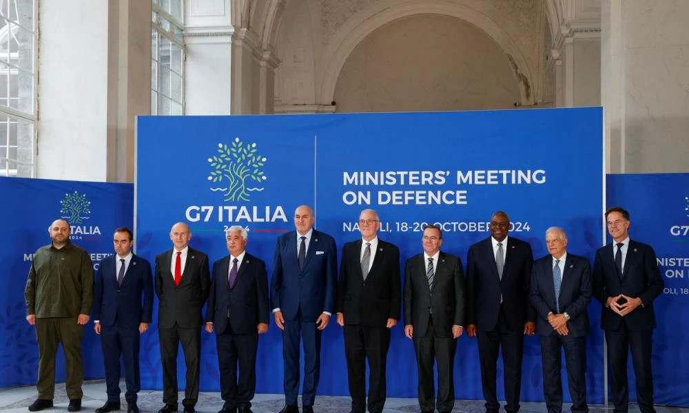 G7: Υπέρ της «μη αναστρέψιμης» πορείας προς την ένταξη της Ουκρανίας στο ΝΑΤΟ οι υπουργοί Άμυνας